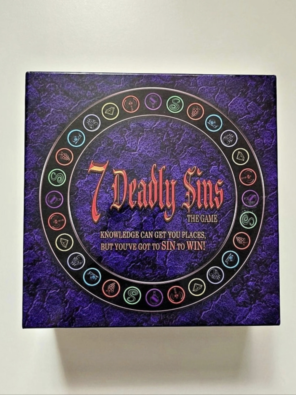 University Games 7 Deadly Sins The Game Board Game